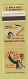 Matchbook Cover - Safety Lift With Legs SAMPLE