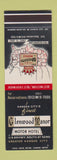Matchbook Cover - Glenwood Manor Overland Park KS SAMPLE