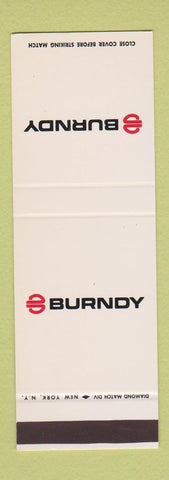 Matchbook Cover - Burndy Products? SAMPLE