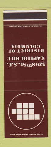 Matchbook Cover - Bank? Washington DC  SAMPLE