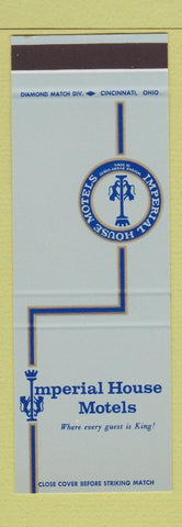 Matchbook Cover - Imperial House Motels SAMPLE