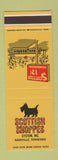 Matchbook Cover - Scottish Shoppes Hamburgers Nashville TN SAMPLE