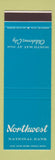 Matchbook Cover - NW National Bank Oklahoma City OK SAMPLE