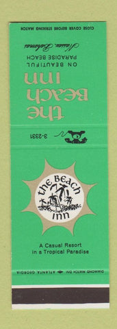 Matchbook Cover - The Beach Inn Nassau Bahamas SAMPLE