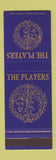 Matchbook Cover - The Players SAMPLE