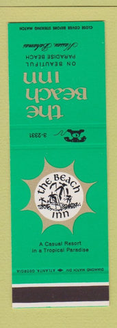 Matchbook Cover - The Beach Inn Resort Nassau Bahamas SAMPLE