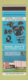 Matchbook Cover - Fairfield Gears Shafts Lafayette IN 1969 SAMPLE