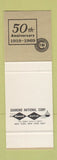 Matchbook Cover - Fairfield Gears Shafts Lafayette IN 1969 SAMPLE