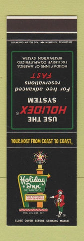 Matchbook Cover - Holiday Inn Searcy AR hotel SAMPLE