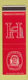 Matchbook Cover - University of Hartford CT SAMPLE