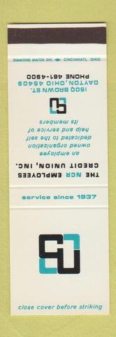 Matchbook Cover - NCR Employees Credit Union Dayton OH SAMPLE