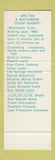 Matchbook Cover - NCR Employees Credit Union Dayton OH SAMPLE