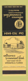 Matchbook Cover - Springfield Commercial Bank Springfield FL SAMPLE