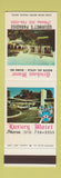 Matchbook Cover - Trinkaus Manor Utica NY SAMPLE