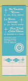 Matchbook Cover - Executive House Arizonian Scottsdale AZ SAMPLE