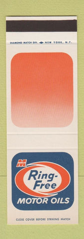 Matchbook Cover - Macmillan Ring Free Motor Oil SAMPLE
