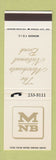 Matchbook Cover - The Merchants National Bank SAMPLE