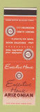 Matchbook Cover - Executive House Arizonian Scottsdale AZ Chicago SAMPLE