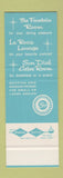 Matchbook Cover - Executive House Arizonian Scottsdale AZ Chicago SAMPLE