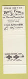 Matchbook Cover - Royal Coach Inn Beaumont TX SAMPLE