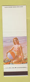 Matchbook Cover - Diamond Pinup girl on beach  SAMPLE