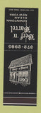 Matchbook Cover - Beef n Barrel Olean NY restaurant SAMPLE