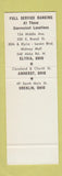Matchbook Cover - Lorain County Savings and Trust OH SAMPLE