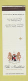 Matchbook Cover - Monteleone Hotel New Orleans LA WEAR SAMPLE