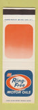 Matchbook Cover - Macmillan Ring Free Motor Oil SAMPLE