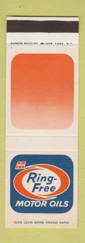 Matchbook Cover - Macmillan Ring Free Motor Oil SAMPLE