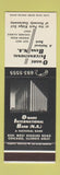 Matchbook Cover - O'Hare Bank Chicago IL SAMPLE