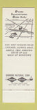 Matchbook Cover - O'Hare Bank Chicago IL SAMPLE
