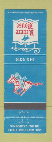 Matchbook Cover - Revere House Tustin CA