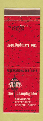 Matchbook Cover - The Lamplighter Restaurant Delmont PA