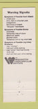 Matchbook Cover - Washington Cardiovascular Institute Washington DC
