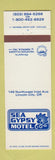 Matchbook Cover - Sea Gypsy Motel Lincoln City OR