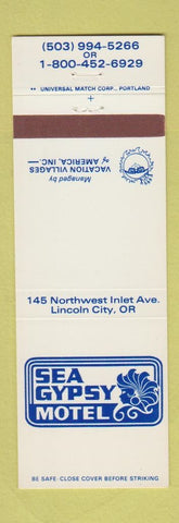 Matchbook Cover - Sea Gypsy Motel Lincoln City OR