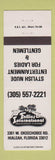 Matchbook Cover - Follies International Hialeah FL WEAR