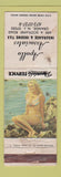 Matchbook Cover - Apollo Associates Insurance Orange NJ pinup WORN