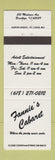 Matchbook Cover - Fannie's Cabaret jBrooklyn IL