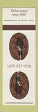 Matchbook Cover - David P Ehrlich Tobacco Boston MA