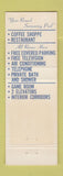 Matchbook Cover - Mount Royal Motel Quality Courts Atlantic City NJ