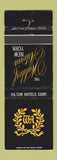 Matchbook Cover - Waldorf Astoria Hotel New York City WEAR