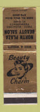 Matchbook Cover - North Plaza Beauty Salon girlie WEAR