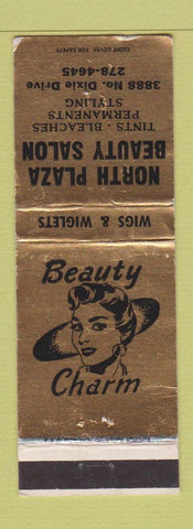 Matchbook Cover - North Plaza Beauty Salon girlie WEAR