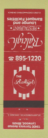 Matchbook Cover - Raleigh Restaurant Lynwood IL