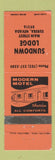 Matchbook Cover - Sundown Lodge Eureka NV