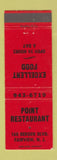 Matchbook Cover - Point Restaurant Fairview NJ