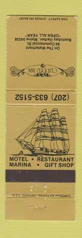 Matchbook Cover - Clipper Inn Motel Restaurant Boothbay Harbor ME