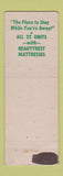 Matchbook Cover - La Villa Motor Court motel Chillicothe OH
